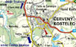 Mapa ČK